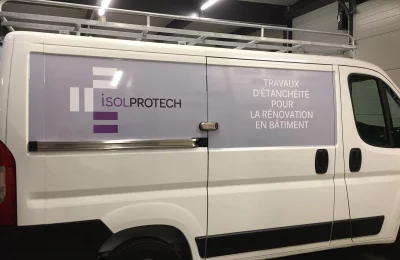 PCV360 marquage véhicule Isol Protech