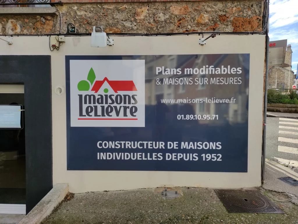 PCV360 - enseigne Maisons Lelièvre