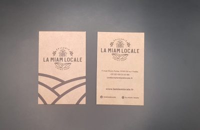 Carte de visite la miam locale