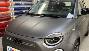 covering total mat sur carrosserie brillante