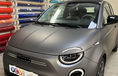 covering total mat sur carrosserie brillante