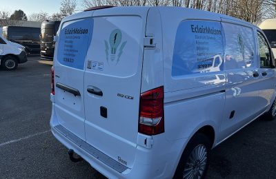 marquage véhicule - éclair maison