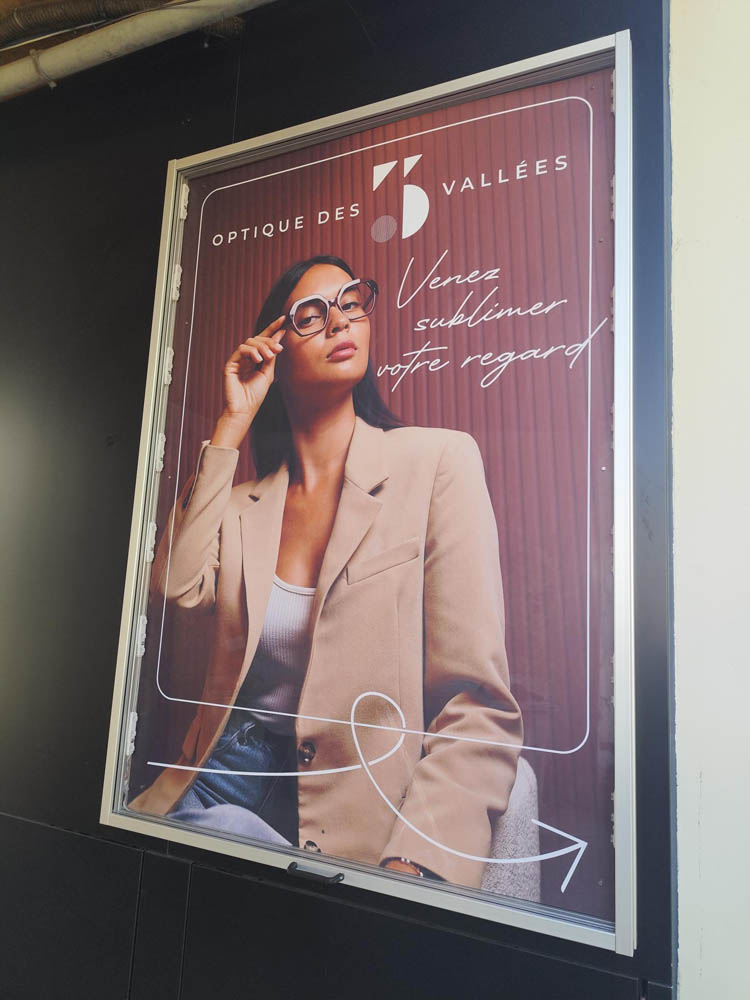 Impression affiche Optique 3 vallées